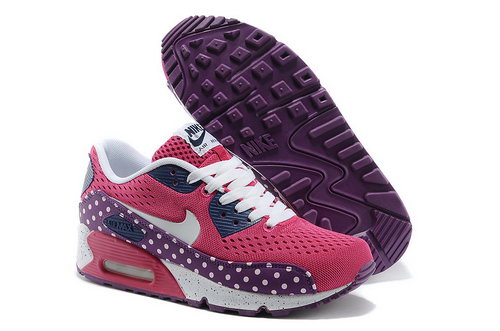 Nike Air Max 90 Em Women Purple Pink Running Shoes Review